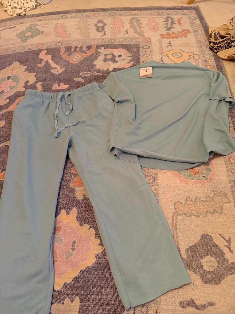 Soft Light Blue Lounge Set